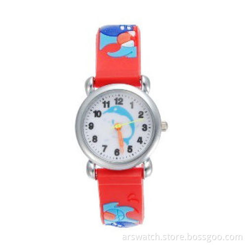 Children's watch, cartoon character on the dial